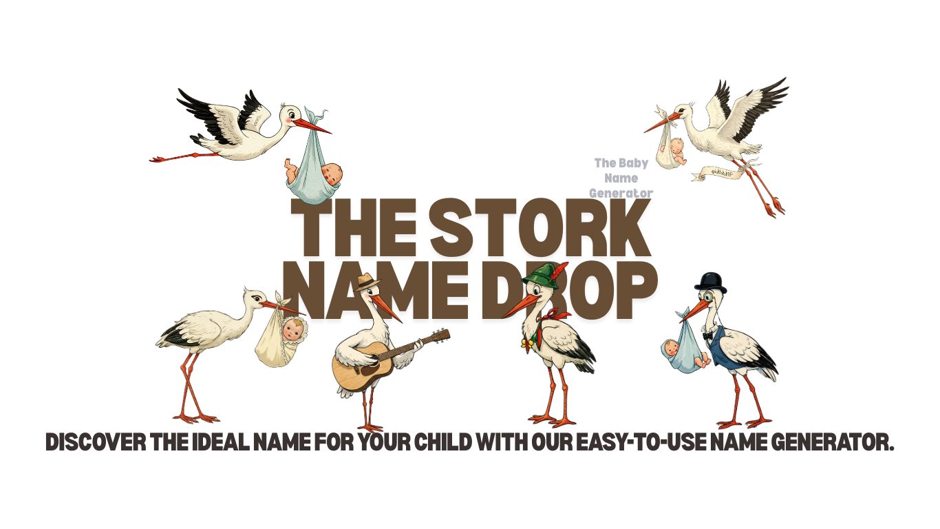 The Stork Name Drop Title